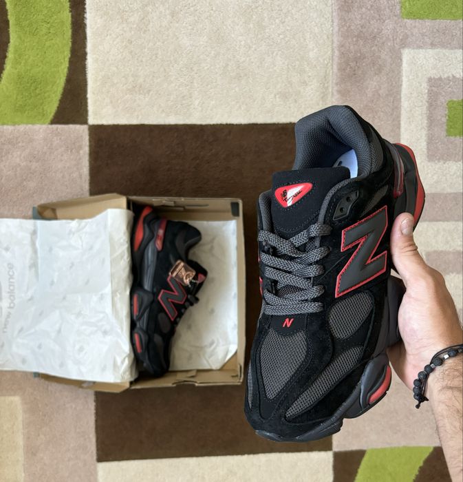 Мъжки обувки New Balance 9060 Black/Red.