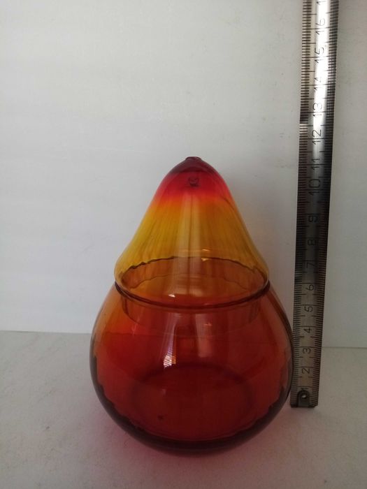 Винтидж пепелници  кристално стъкло Мурано,ковано желязо, стъкленица.