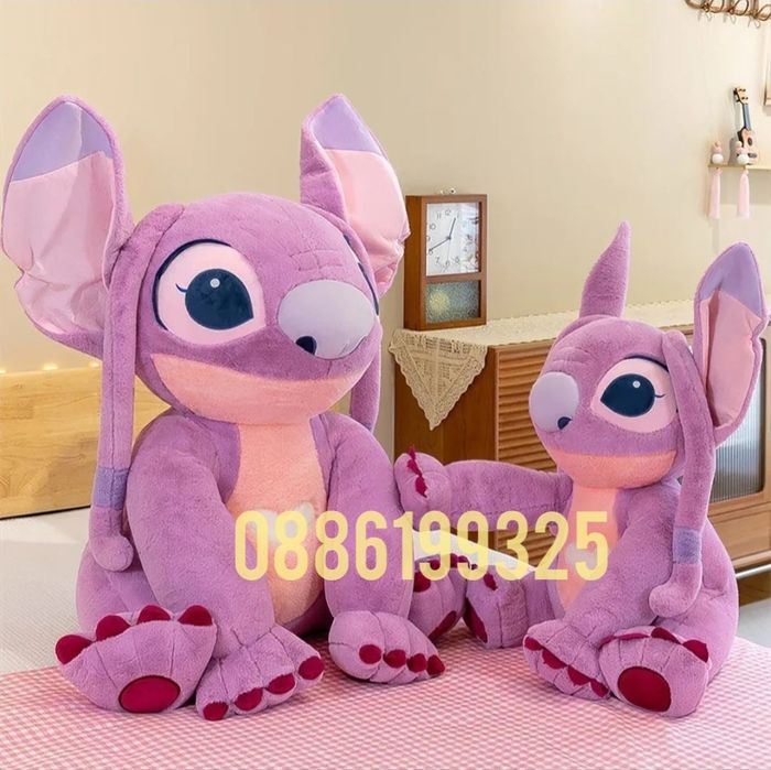 Гигантски плюшен Стич – розов и син, 120см и 140см Lilo and Stitch