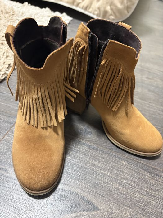 Уникални дамски боти 37 номер. Стелка 23.5 см