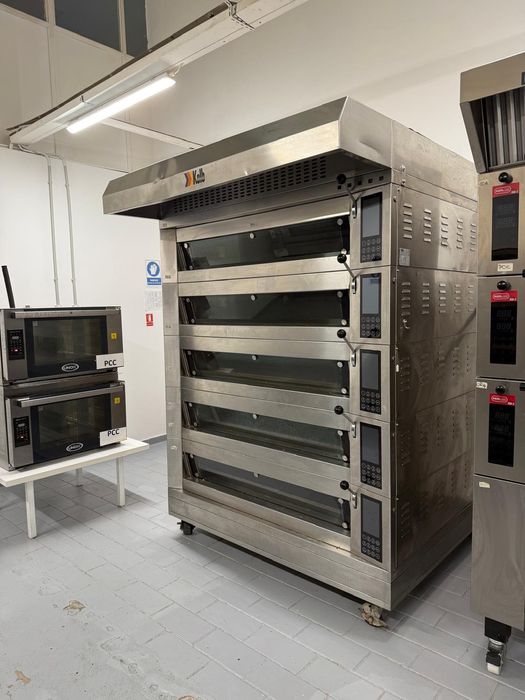 Cuptor pe vatra Kolb 5 vetre cu hota