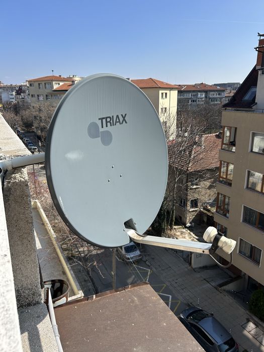 Сателитна чиния + стойка