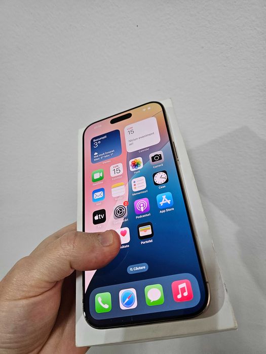 iPhone 16 Pro Max, 1 tb, neverlock, 92% la cutie.