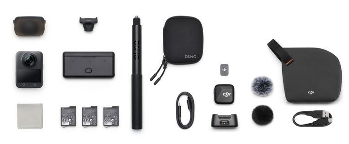 Dji osmo 360 adventure combo + dji mic mini