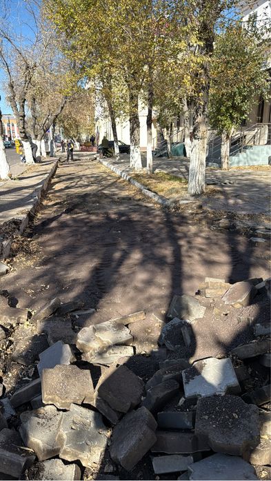 Укладка асфальта