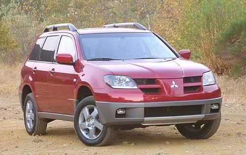 Mitsubishi Outlander на части