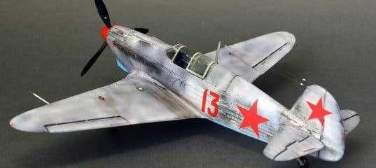 Сборная модель самолета Як-7Б П.Покрышева (1/48. ARK Models)