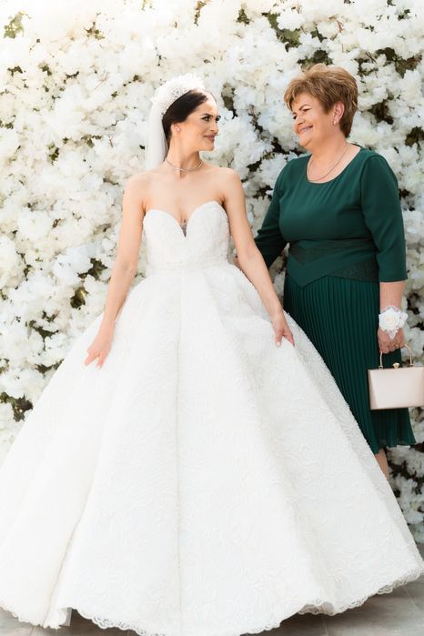 Rochie de mireasa, creație Alinka