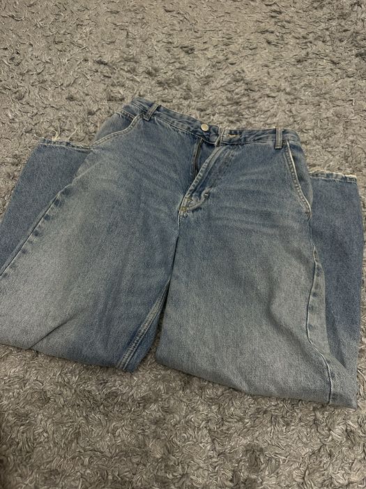 Базовые синии джинсы