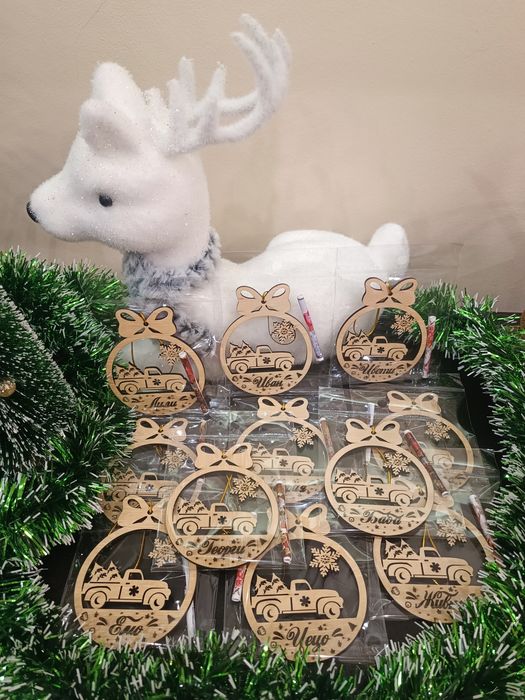 Коледни подаръци - лазерно гравирани