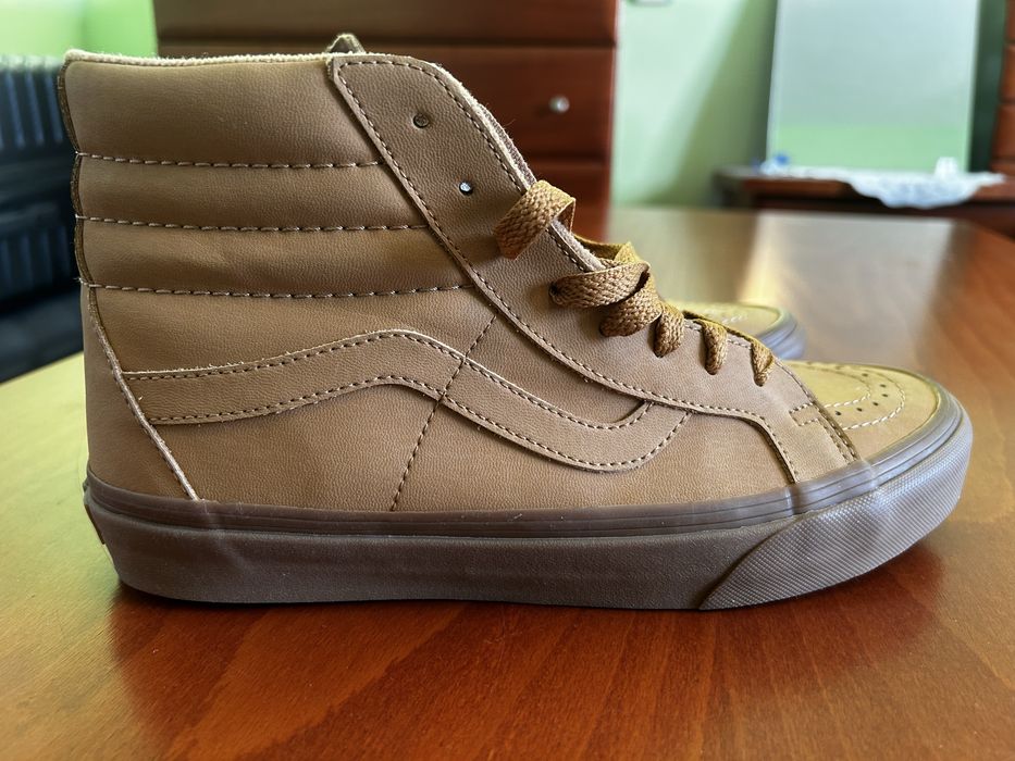 Vans High Leather Кожени кецове/обувки Vans 40.5