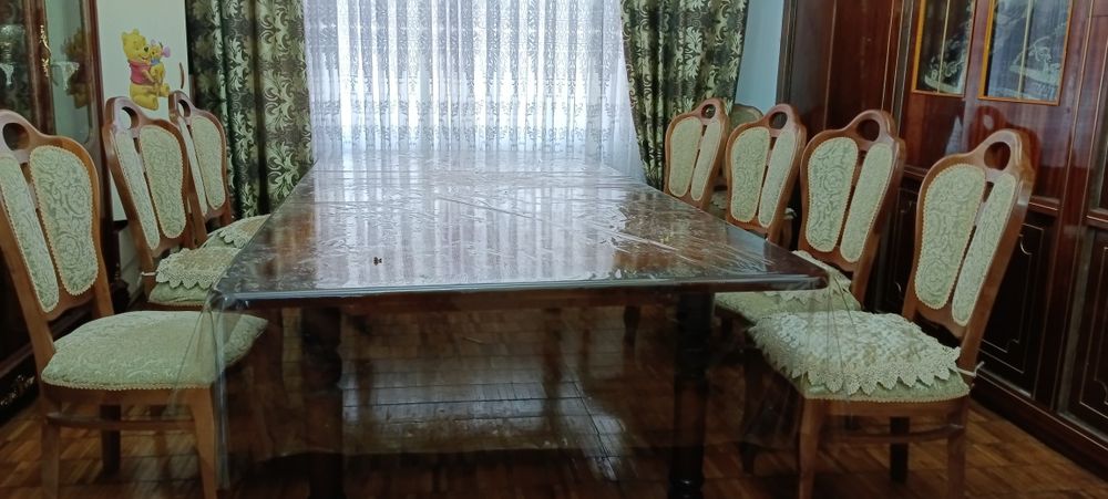 STOL STUL 10 kishilik