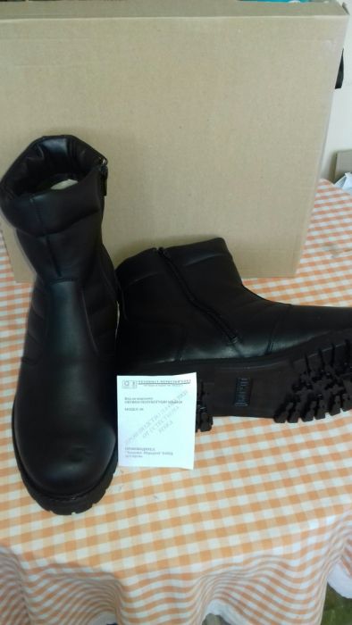 Мъжки боти,естествена кожа