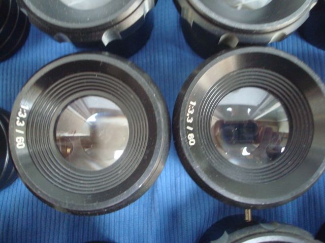 Лот обективи, фото, диапроектор, 1:3,3/60 Krytos 85/2,8 Prexer