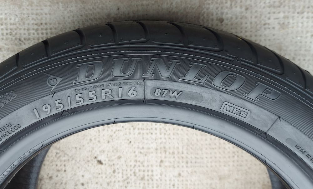 195/55 R16 87W Dunlop SP Sport Maxx TT *BMW DSST RSC RFT vară