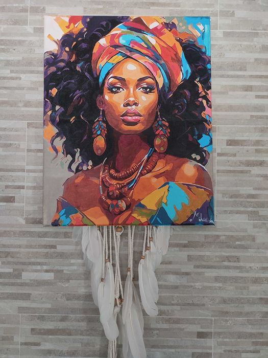 Картина върху канава "African queen"
