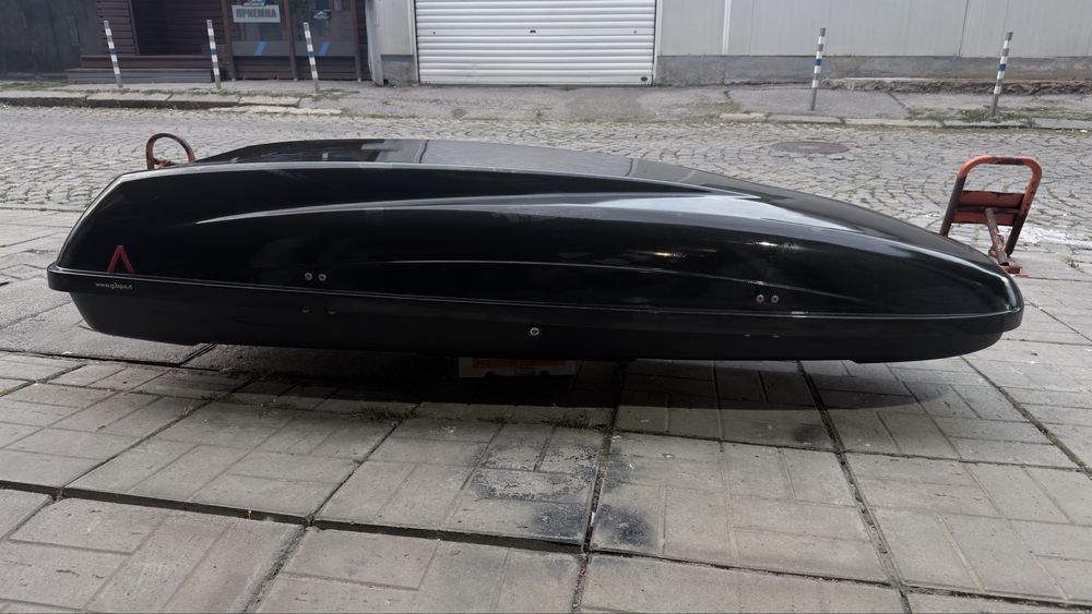 Автобокс G3 Helios 480 с универсални греди AMOS D-1 – 390 литра