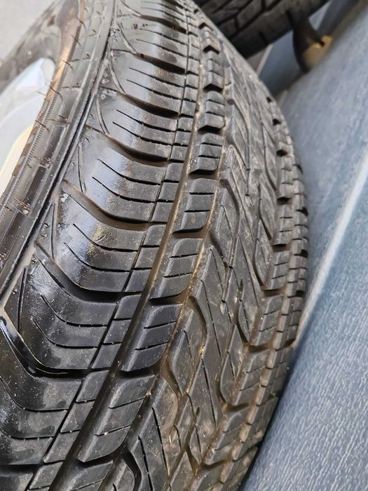 Vând set original jante/roți M+S pentru DACIA DUSTER, 215/65/16