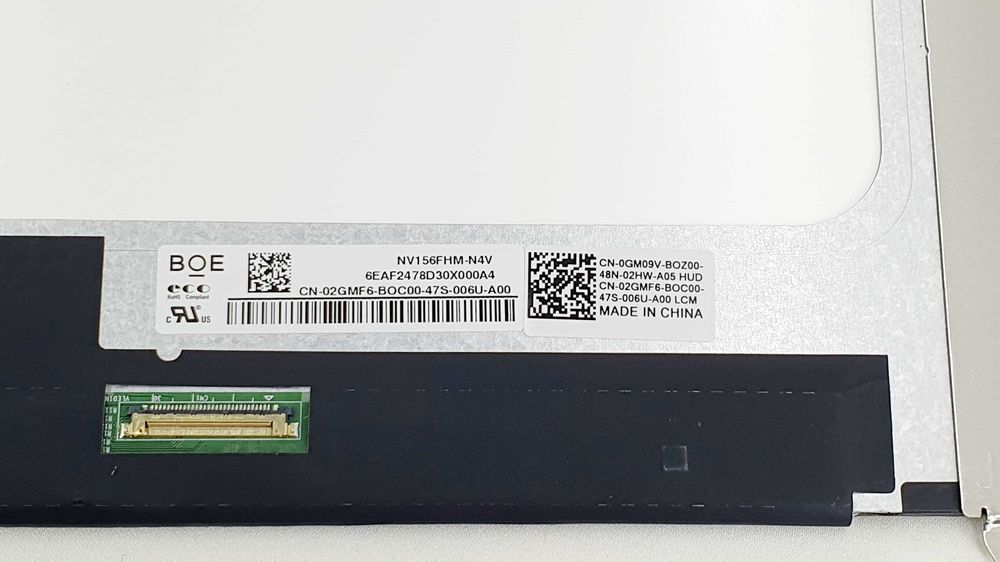 Ecran / Display DELL 15.6" FHD Mat GM09V ( Latitude Precision )