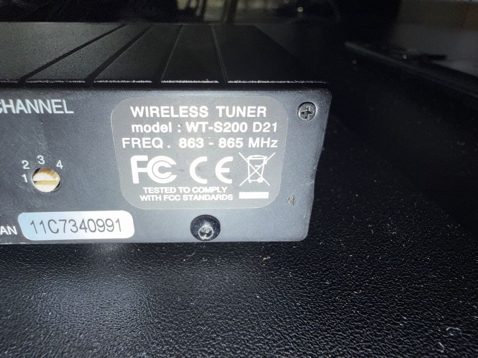 Set doua microfoane wireless TOA WT S200 D21