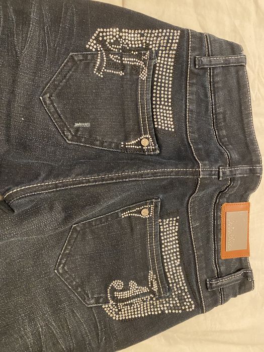 Blugi skinny cu strasuri Lois