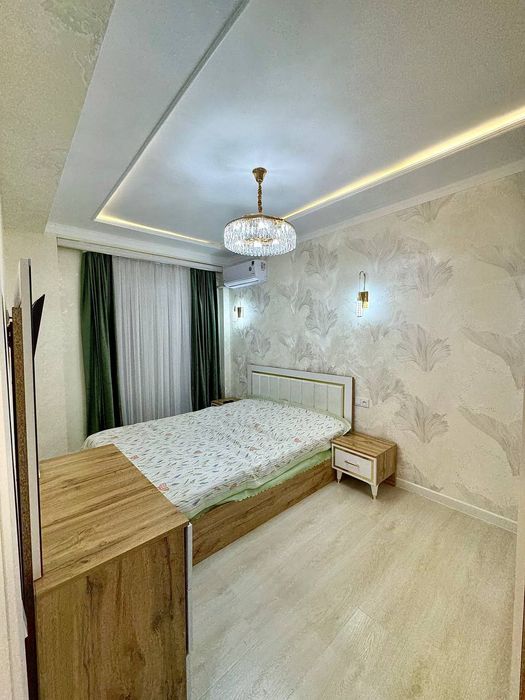 Мирзо Улуғбек Ттз бозор атрофида 2хонали  тулик мебелли квартира