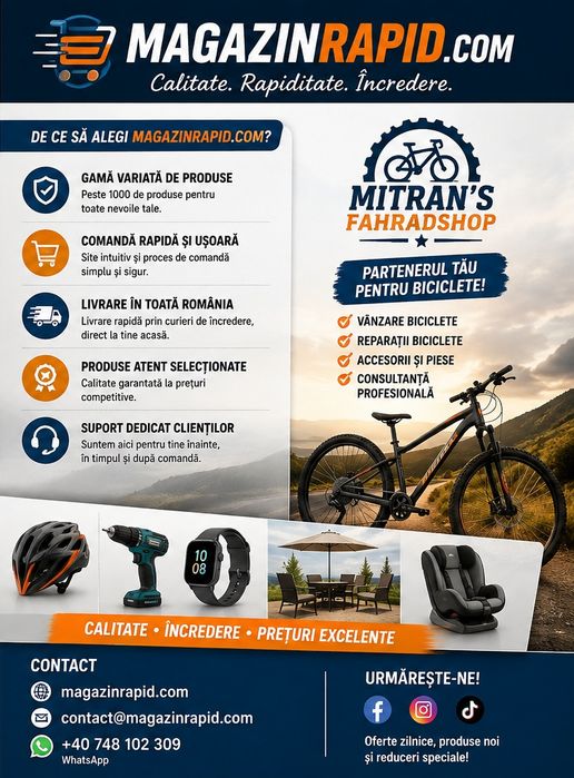 MagazinRapid.com – Produse diverse | Prețuri bune | Livrare în România