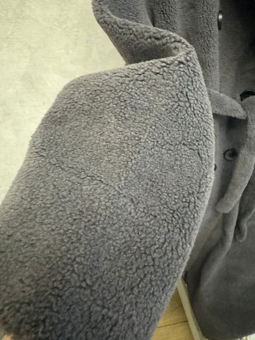 Стильная шуба тедди