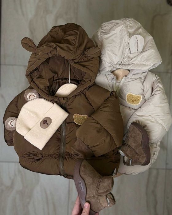 Тедди детский зимный куртки