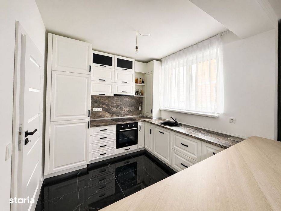 Vând apartament NOU, 2 cam. mobilat/utilat, zona de vest - Sibiu — fotografia 1