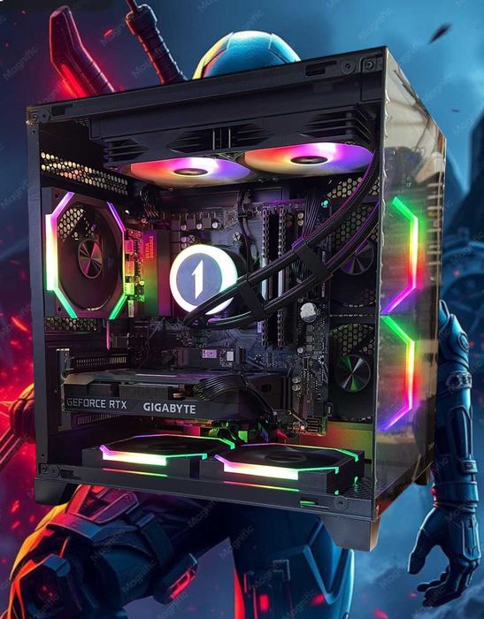 PC Gaming Ryzen 7 5800X, 32GB DDR4 3200 , RTX 5060TI 8GB DDR7, 512 Nvme