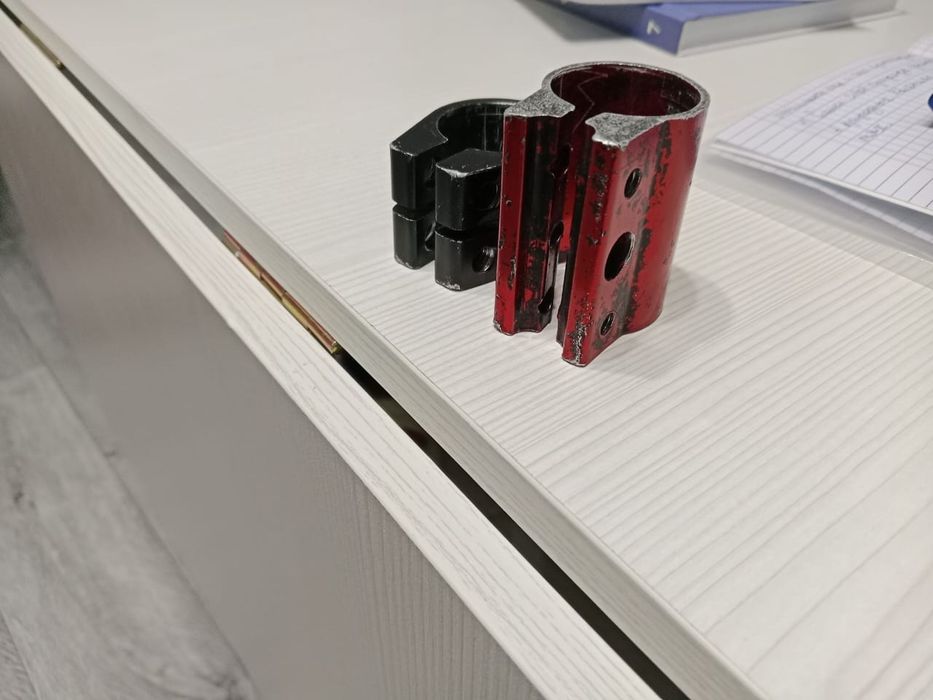 Два зажима 31.8 обмен на 34.9