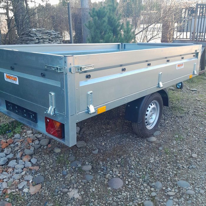 remorca vesta 232x131x38 cm cu 1 axe