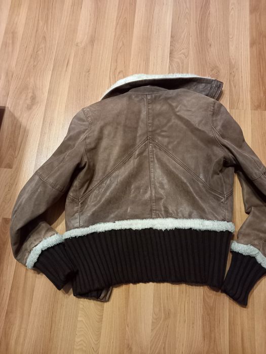 Дамско яке естествена кожа - размер S