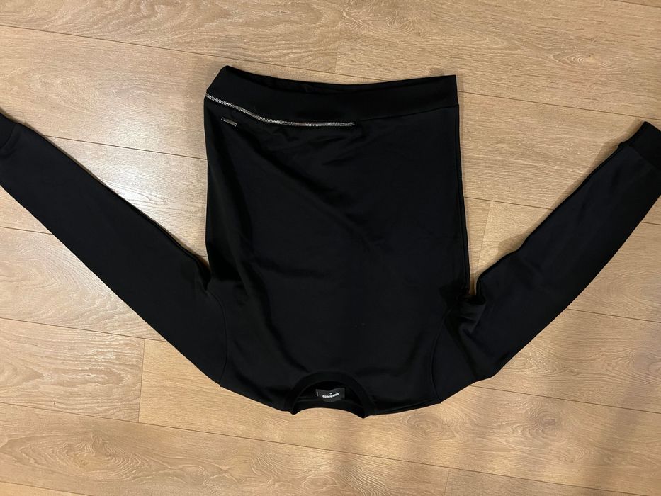 Dsquired2 мъжка черна блуза с дълъг ръкав