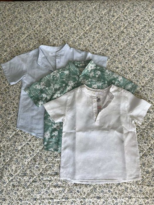 Летни ризки за момче - 3бр., 116 см