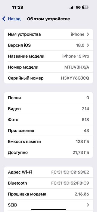 Iphone15pro black titanium