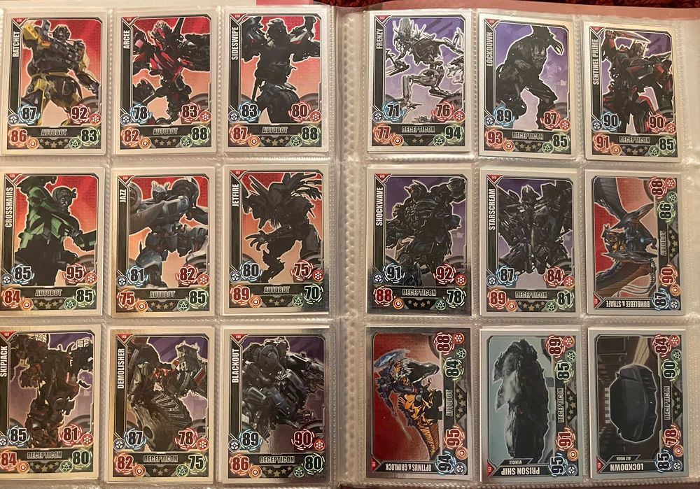 Album Topps Transformers