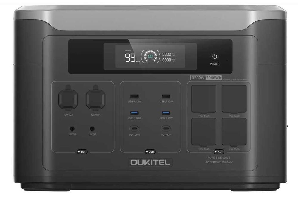 Powerstation bank baterie solara generator Oukitel P2001 plus, P1500, BP3000