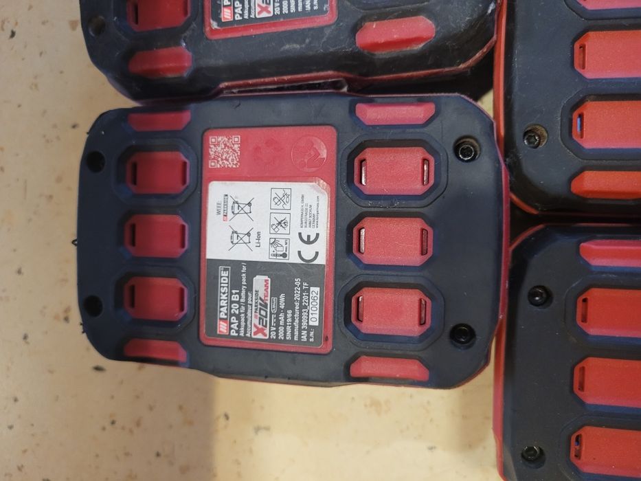 Батерии Parkside Xteam 20 волта