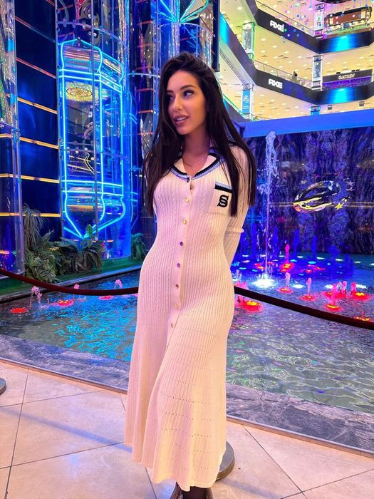 Вязаные платья..