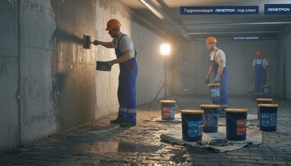 Гидроизоляция лифтовых шахт и приямков подземных парковок и гаражей