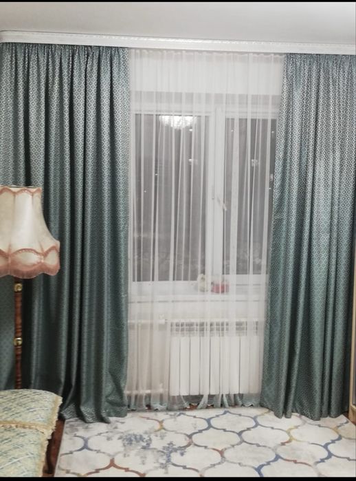 Портье с тюлем. Занавески