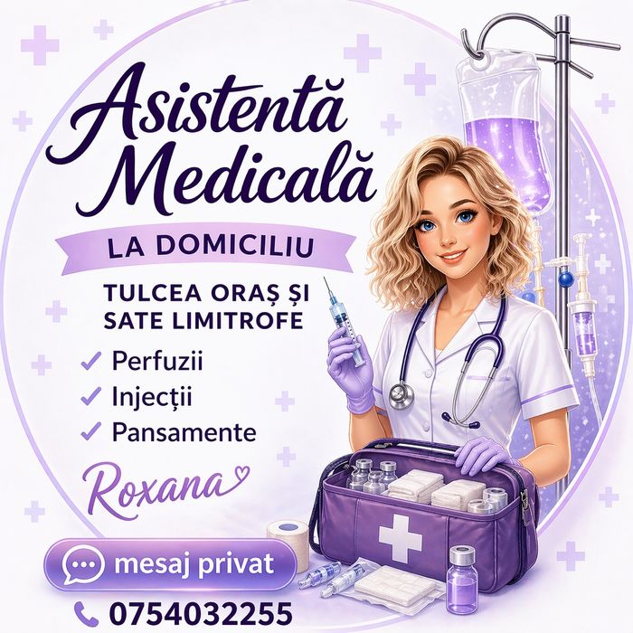 Asistent Medical la Domiciliu – Intervenții Rapide și Profesionale
