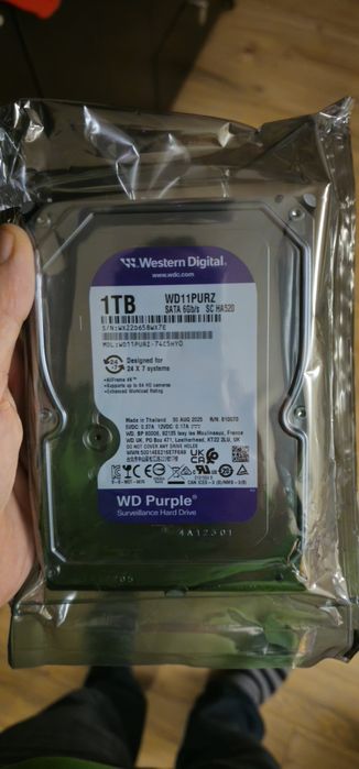 Hard disk  4Tb  2Tb 1Tb HDD  Seagate IronWolf Pro / WD Purple