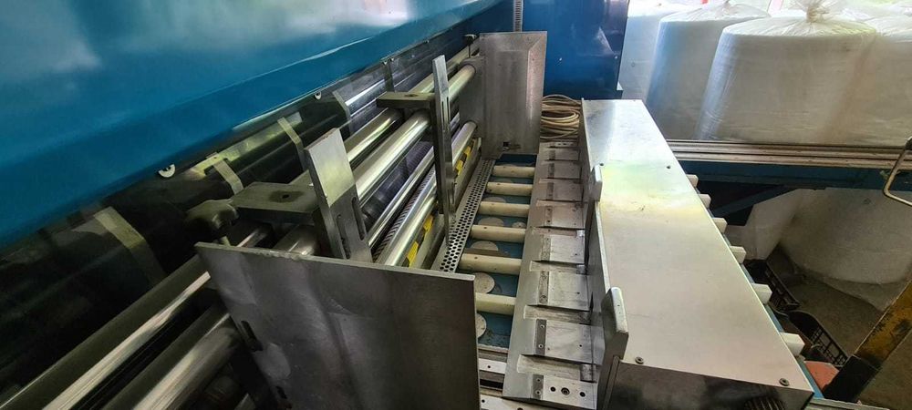 Vand utilaj cutii carton: Slotter 2500 reglaj automat cu eliminare/paletizare automata