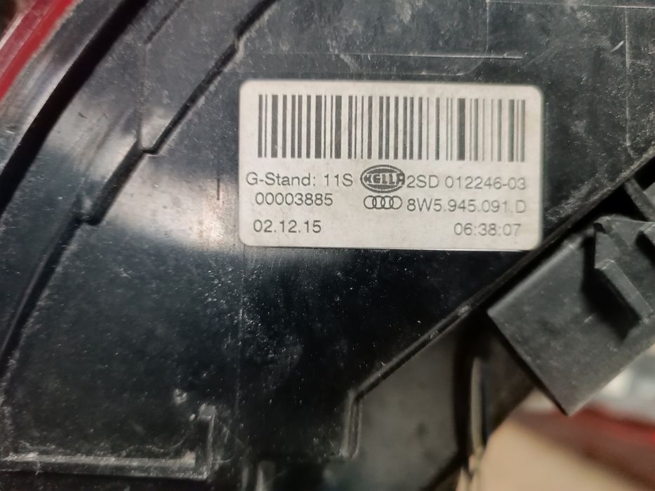 Части Ауди A4B9 и A6C7