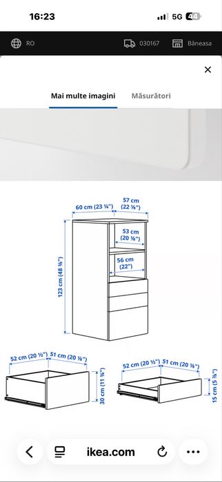 Biblioteca Ikea NOUA