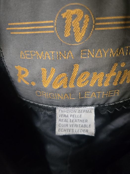 Valentino оригинално естествена кожа  яке