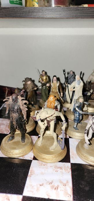 Шахматы, Хоббит, Властелин Колец, Гендальф, Саурон